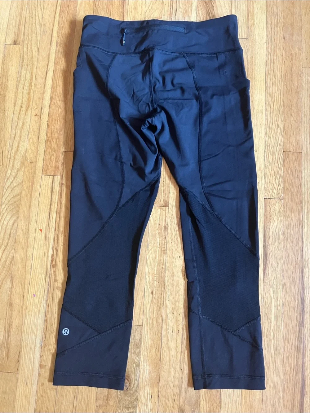 lululemon athletica Girls' Black Capri Leggings